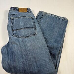 Old Navy Blue Jeans Mens 34x32 Straight Leg Denim‎ Pants Casual